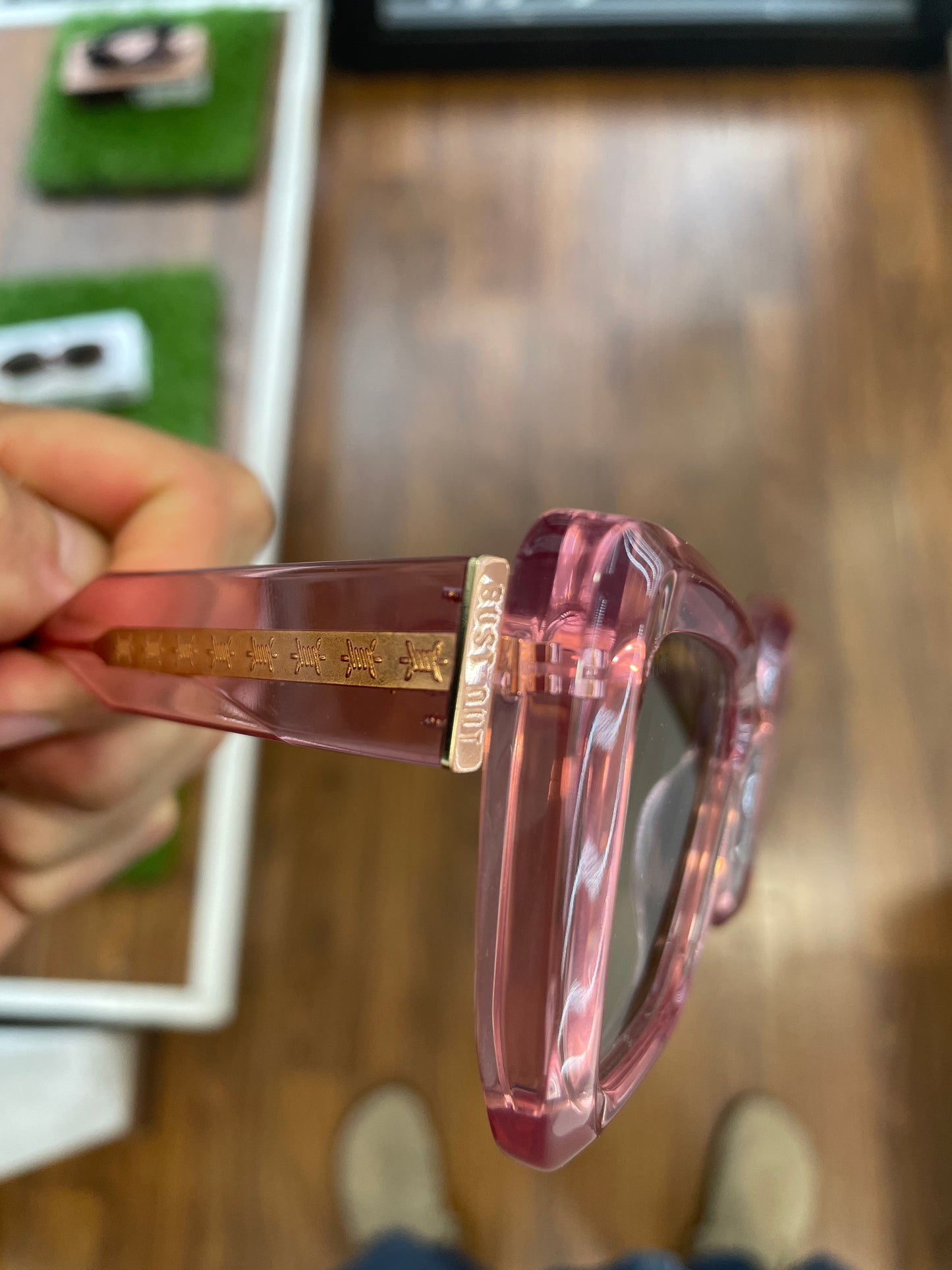 Bustout Eyewear Megan Cristallo Rosa