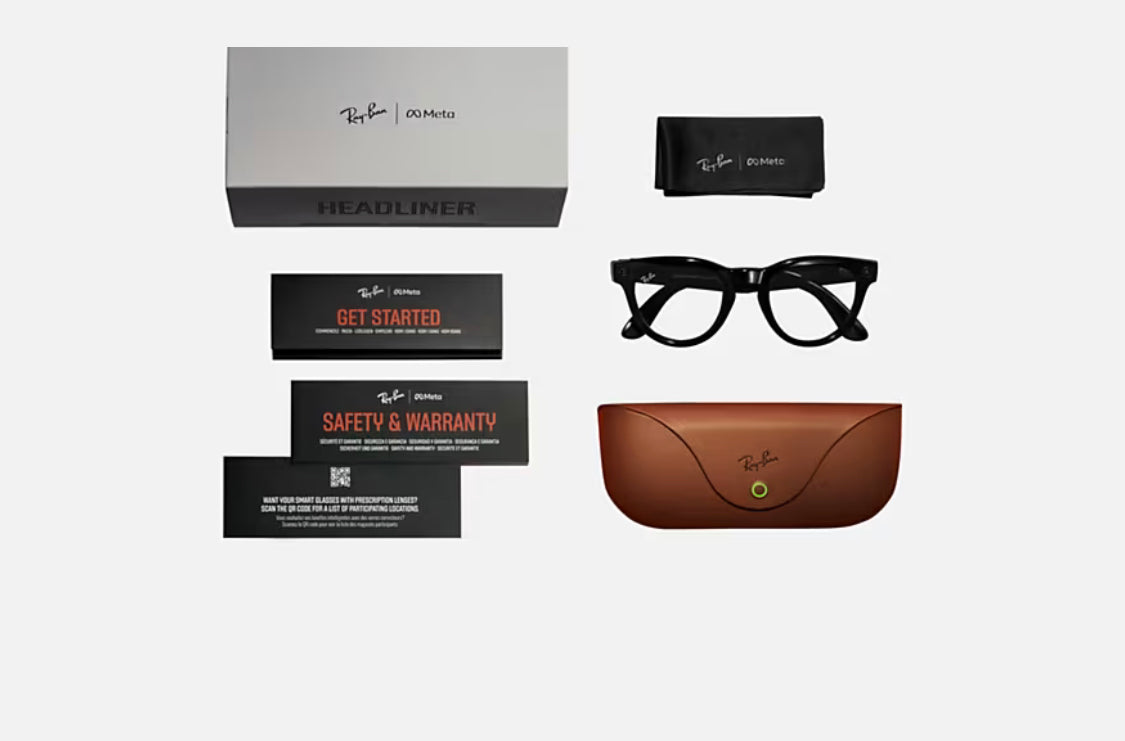 Ray Ban Smart Glasses RW4009 601SM3 50-23
