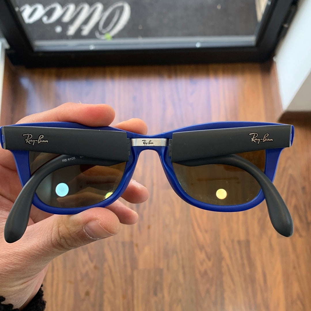 Ray Ban Wayfarer Folding Rb 4105 col 6029/17 cal 50 SECOND LIFE
