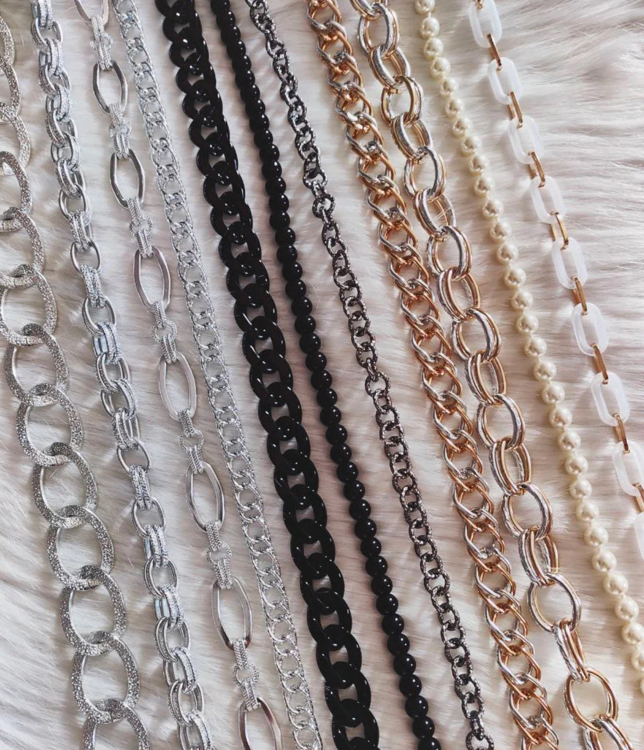 Catena maglia rombi oro e argento (CAT.A11 oro/arg)