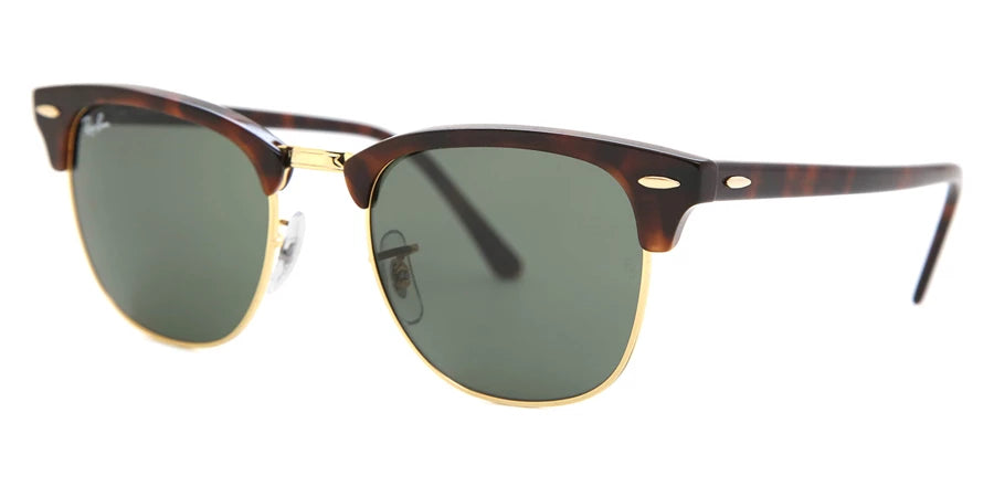 Ray Ban RB3016 Clubmaster-Mock Tortoise On Arista