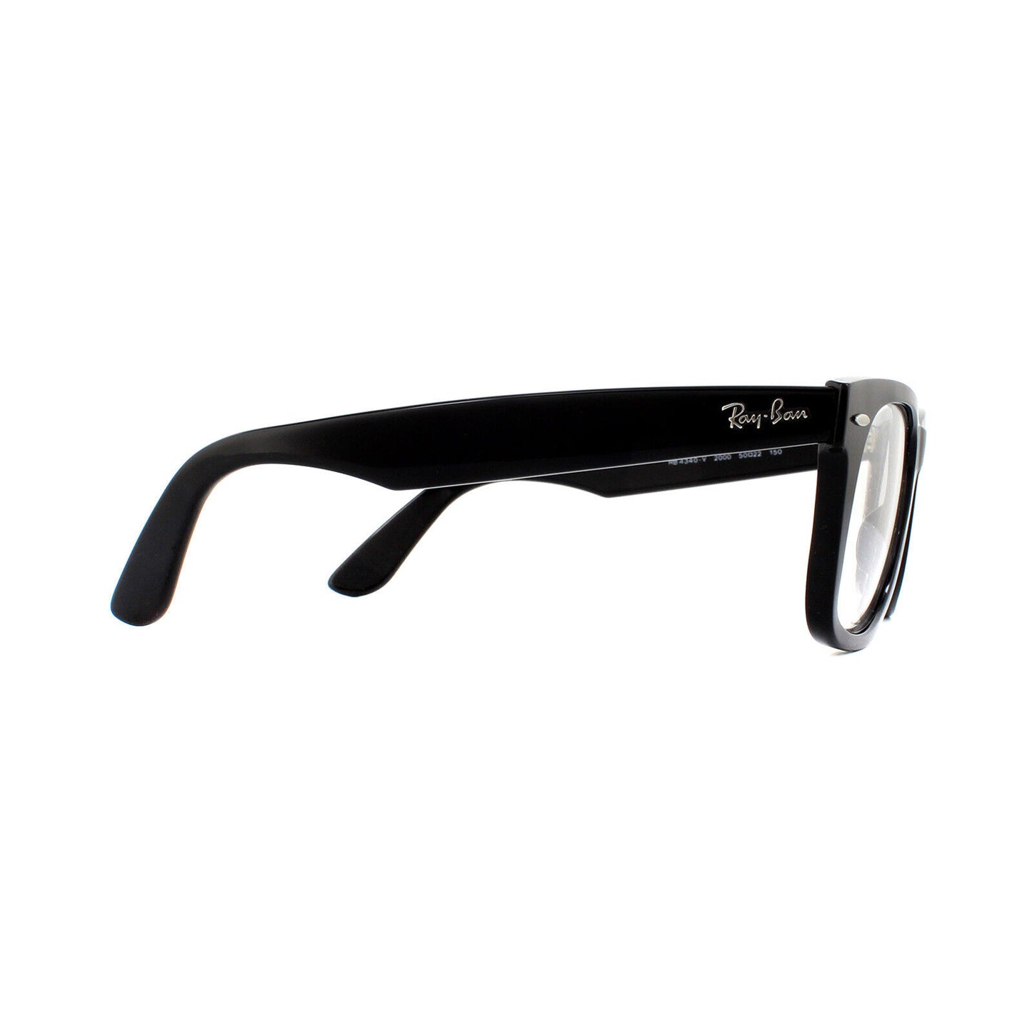 Ray Ban RX4340V Wayfarer Ease Black