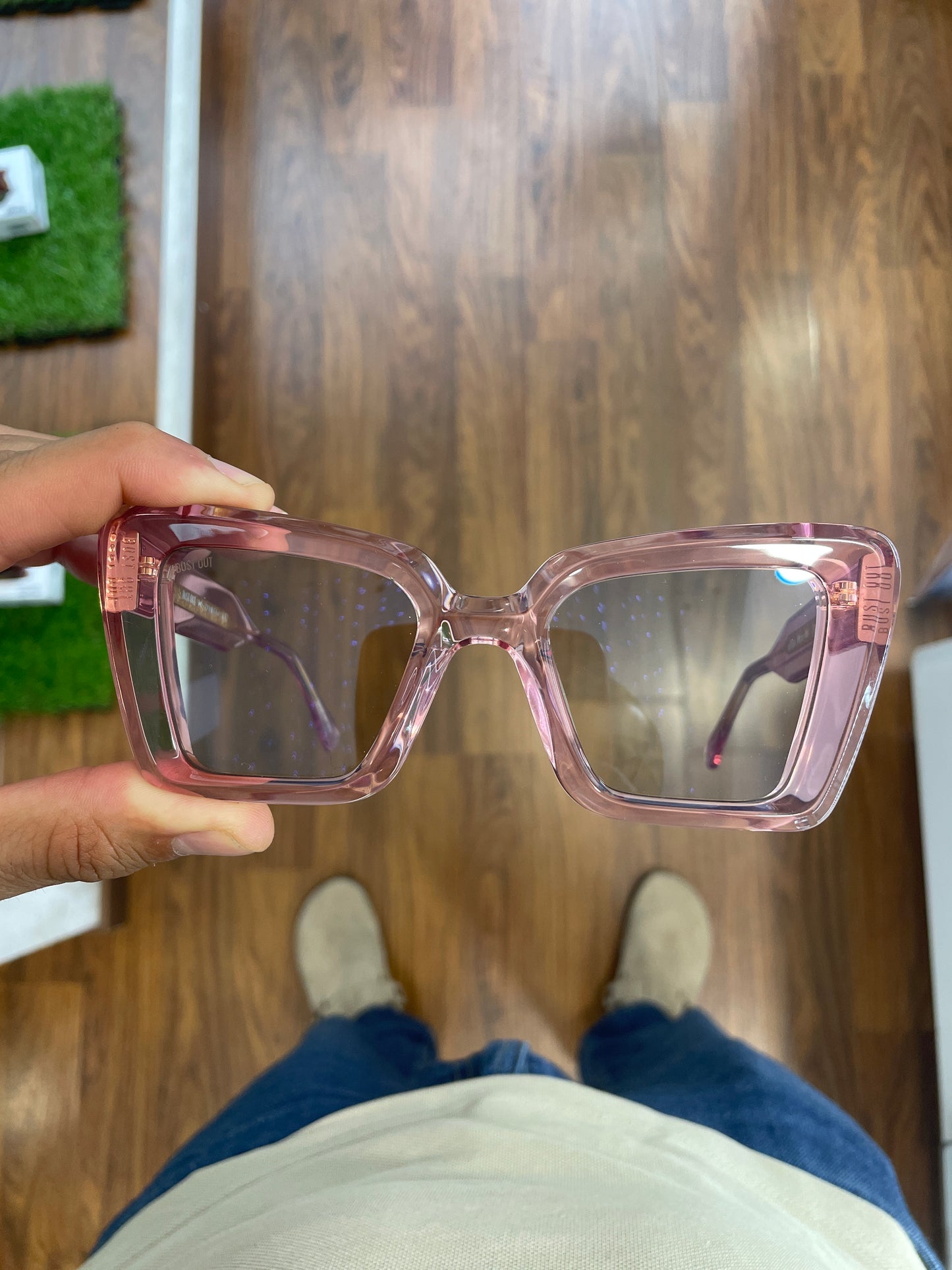 Bustout Eyewear Megan Cristallo Rosa