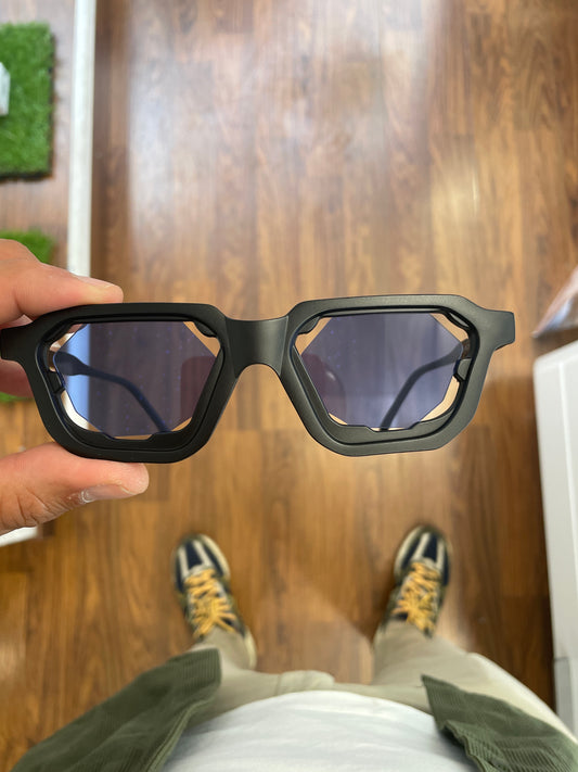 Cool Eyewear 3512 nero lente azzurro tinta unita