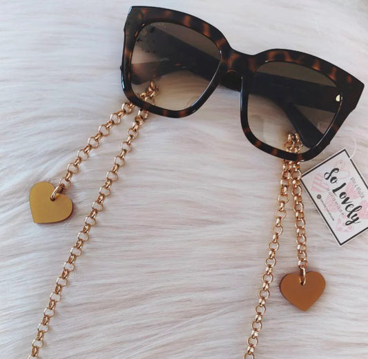 Catena cuori plexi oro