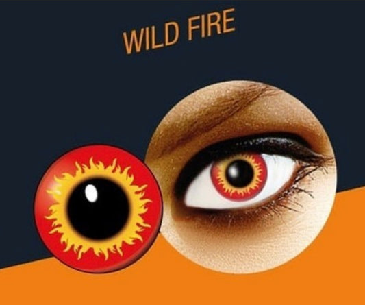 Lente a contatto di Halloween Wild Fire